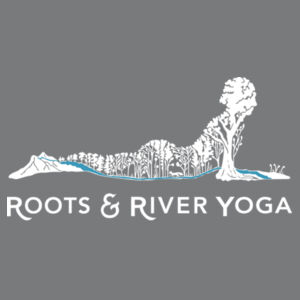 Roots & River Yoga White Printed logo - Infant Baby Rib Bodysuit Design