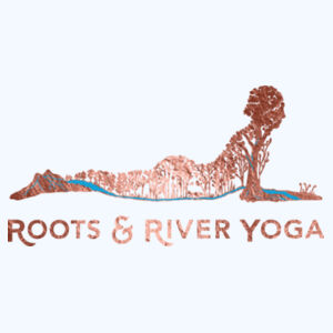 Roots & River Yoga Color Printed logo - Fine Jersey Raglan T-Shirt Design