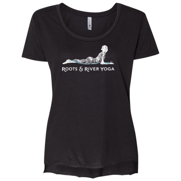 Roots & River Yoga White Printed logo Thumbnail